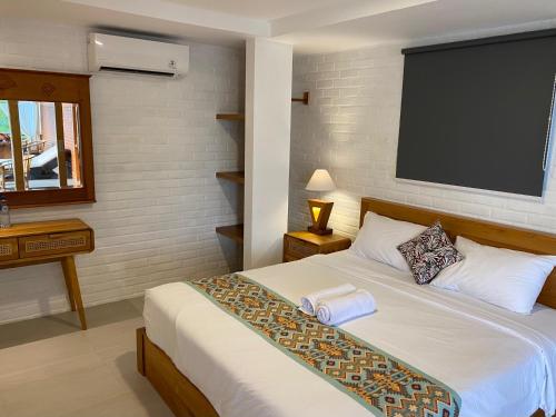 1 double bed