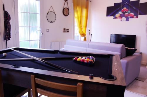 Ô P'tit Billard Baventais gîte à louer Bavent