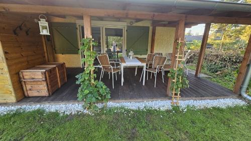 Dārzs, Ferienhaus am Haff in Eggesin