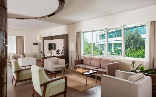 Lobby, Gashalti Health Hotel Naftalan in Naftalan