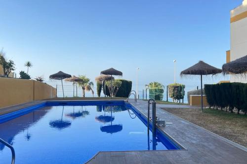 Aussicht, Hermoso apartamento de 2 dormitorios, gran terraza, vistas al mar y cerca de la playa "El Mirador de in Torremuelle