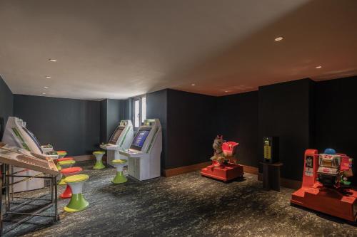 Shared lounge/TV area, Provintia Hotel in Tainan