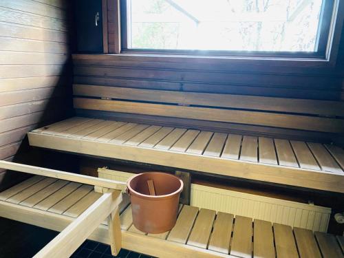 Sauna, Arctic Raja Inn, next to Norwegian border in Inari