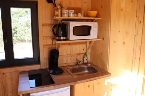 Roulottes cocooning au coeur des Landes in Angoume