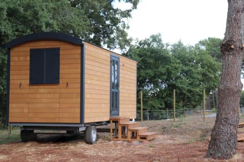 Roulottes cocooning au coeur des Landes in Angoume