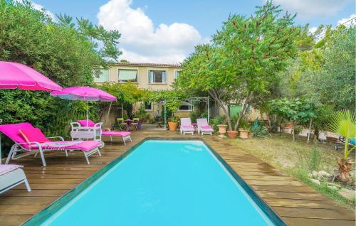 Beautiful Home In Aix-En-Provence gîte à louer Les Platrières