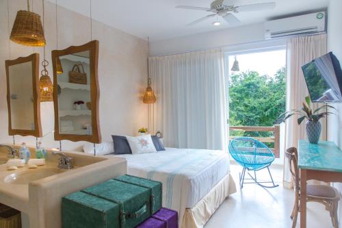 Kylpyhuone, LiveTulum in Tulum