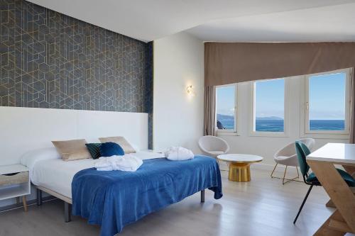 Habitación doble de 1 o 2 camas, superior, vistas al mar