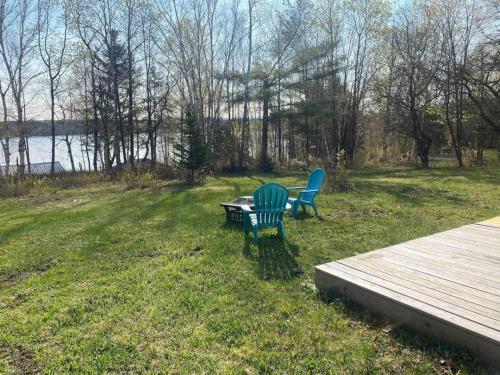 Birches and Blueberries with Beach Access