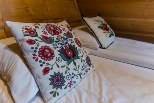 Domek Krupówki z widokiem na Giewont