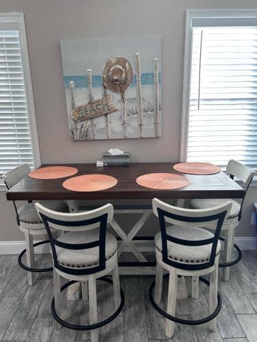 Beach Block Parking Modern Decor Porch in Brigantine, USA