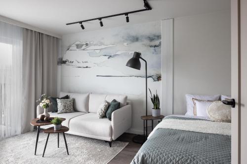 NEW #Madalińskiego57 - city center, new bulding, 2 bedrooms, 2x double beds and a fold-out sofa, separate kitchen, air conditioning, balcony, underground parking, self check in 24h, internet, Netflix, coffee machine, washing machine,1 km to the railway, Wrocław (photo 10)