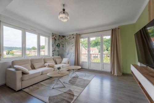 Le Marie 115m - Spacieux 3ch' - 2 sdb - Balcon in Briey