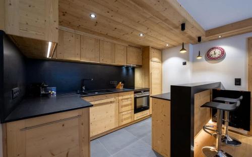 Kitchen, Les Sapins Courchevel 1850 in Saint-Bon-Tarentaise