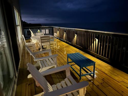 View, Freshly Renovated Oceanfront Gem Near St Augustine in Vilano Beach