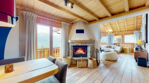 Arnold COCOONING & VIEW chalet 12 personnes Les Masses in 1987 Les Collons