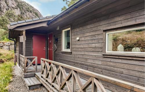 Viesnīcas āriene, 3 Bedroom Beautiful Home In Forsand in Forsand