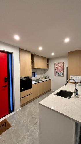 Kitchen, Close to City and Beach - Modern Home with Garage in Linwood