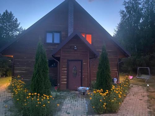 Viesnīcas āriene, Agroturystyka Szczebra 33c Dolina Rospudy pod Augustowem, Apartamenty 2-pokojowe z aneksami kuchenny in Nowinka