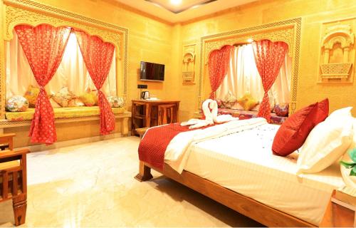1 double bed