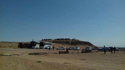 Surrounding environment, Ayazkala yurt camp in Urgench