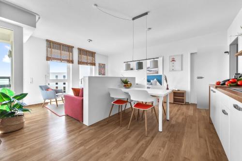 kuchyně, Ferienwohnung Meermarie Olpenitz in Olpenitz