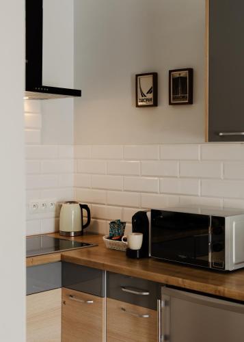 Kitchen, Pajakowka Apartament I in Slodyczki