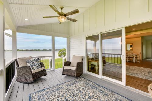 Waterfront Maryland Vacation Home Private Beach! in Ridge, USA