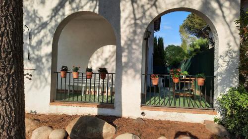 Balkons/terase, La Garsa in Aiguafreda