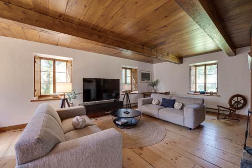 La Maison Ricard - 4 chambres - 12 personnes - Chalet - Saint-Férréol-les-Neiges