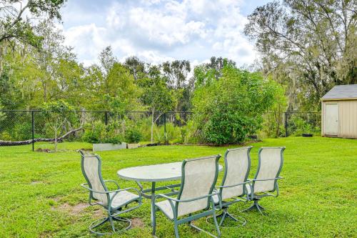 Lutz Home about 14 Mi to Downtown Tampa Lutz Home about 14 Mi to Downtown Tampa