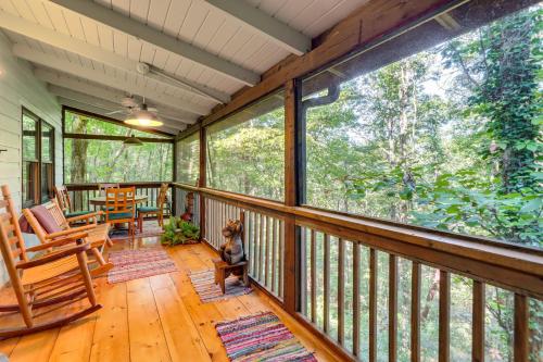 Secluded Mountain Escape with Game Room and Fire Pit! in Blue Ridge, USA