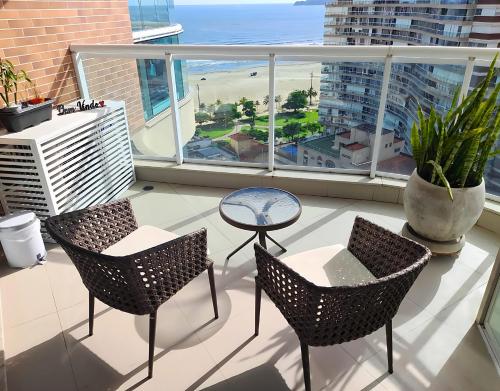 Book Santos Unique 2110 - Premium Vista para o Mar, Santos