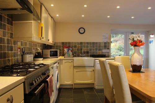 kuhinja, Red Dragon Cottages nr Mt Snowdon in Plas Gwynant