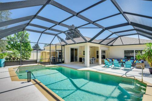Saltwater Pool Palm Coast Home Less Than 2 Mi to Beach in Palm Coast, USA
