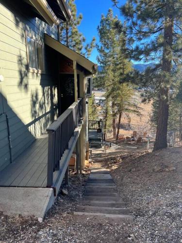 The moose cabin in Big Bear City, USA