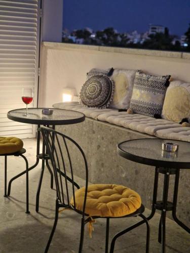 阳台/露台, MARTIN Nicosia City Suites in 尼科西亚