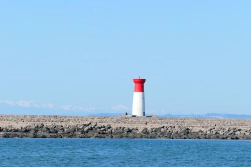 Le Bosquet, superbe rez de jardin, parking, clim,650m plage Grau d'agde near Thai Phitsanulok Restaurant