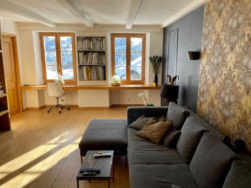 Chalet à Megève-Vauvray - Grands Appartements , vue Mont Blanc