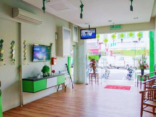 Lobby, Green Hotel in Sabak Bernam