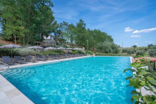 泳池, Ciliegino Apartment, Pool, Landscape View, Montaione, Toscana in 蒙塔伊奧內