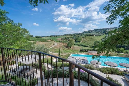 泳池, Ciliegino Apartment, Pool, Landscape View, Montaione, Toscana in 蒙塔伊奧內