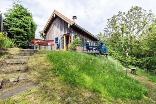 A szálláshely kívülről, Kletterhütte Sächsische Schweiz (Kletterhutte Sachsische Schweiz) in Rathmannsdorf - Hohe