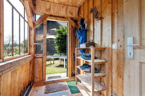 A szálláshely kívülről, Kletterhütte Sächsische Schweiz (Kletterhutte Sachsische Schweiz) in Rathmannsdorf - Hohe