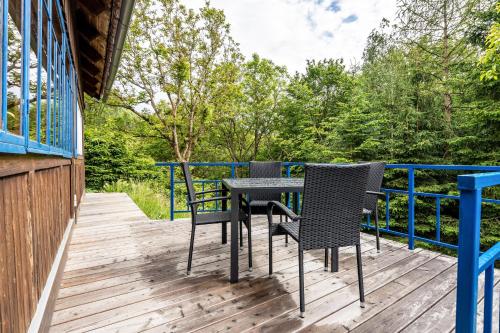 A szálláshely kívülről, Kletterhütte Sächsische Schweiz (Kletterhutte Sachsische Schweiz) in Rathmannsdorf - Hohe