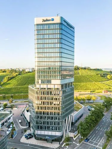 Radisson Blu Hotel at Porsche Design Tower Stuttgart in Stuttgart, Deutschland