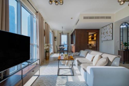 Luxury 1-Bedroom Apartment with Burj Khalifa view, Dubaï (photo 6)