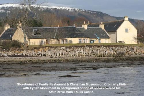 Foulis Cottage, Foulis Estate, Highland Scotland in Evanton