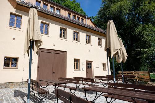 Zimmer An der Wasserburg in Thallwitz, Deutschland