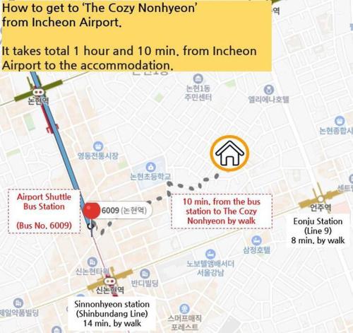 The Cozy Nonhyeon, Subway 5 min, Value for money, Gangnam, COEX, 명동, Jongno, Premium beds, Biz t - Фото 3
